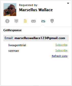 GetResponse_liveagent Подписка GetResponse в LiveAgent