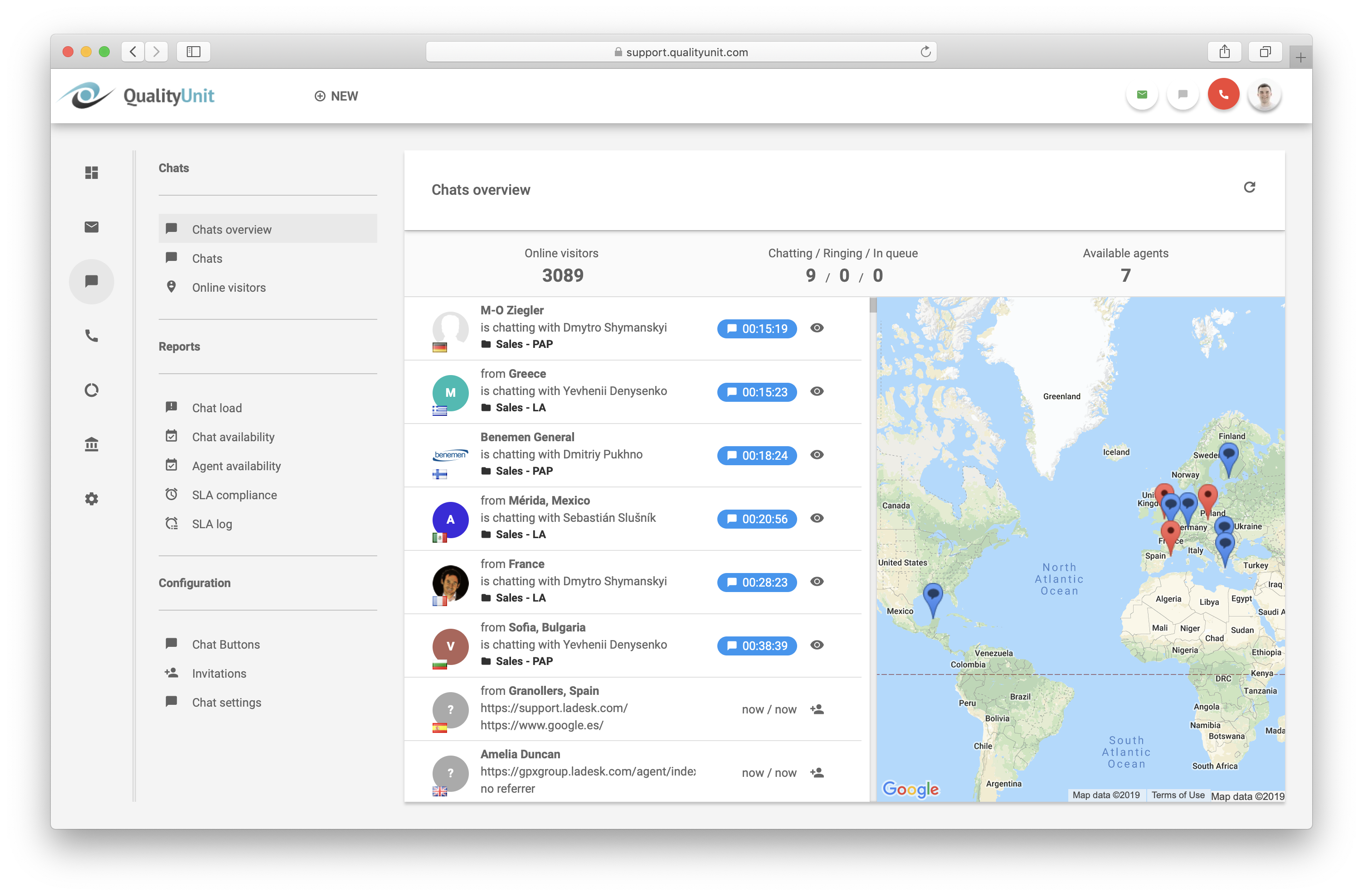 Бесплатная система Help Desk - онлайн чат - обзор
