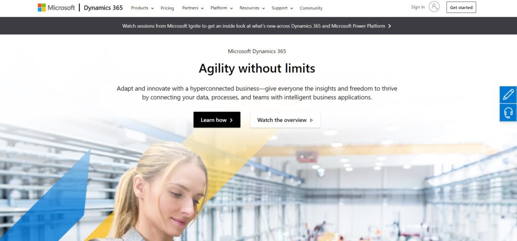 главная-страница-microsoft-dynamic-365 Главная страница Microsoft Dynamics 365