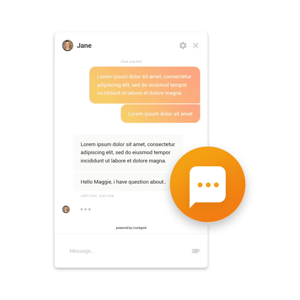Виджет чата для сайта-LiveAgent