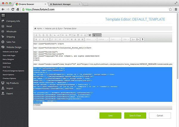 интеграция-fortune3-liveagent Интеграция LiveAgent с fortune3