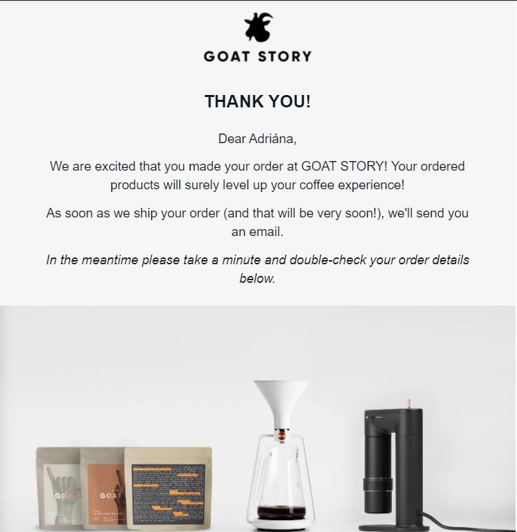 письмо goat story