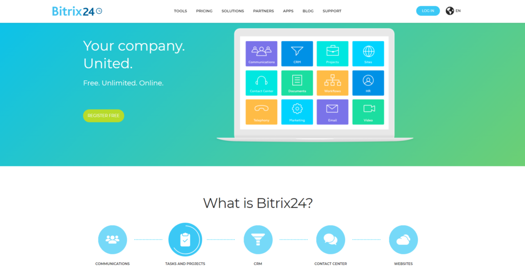 Главная страница Bitrix24